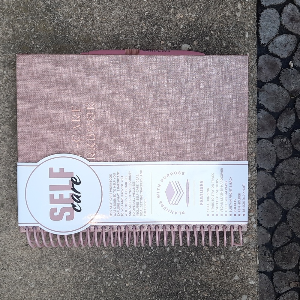 Pink Self-Care Workbook/ Planner